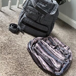 Lug Puddle Jumper Bag in Heather Grey w/extra Packable Lite Puddle Jumper